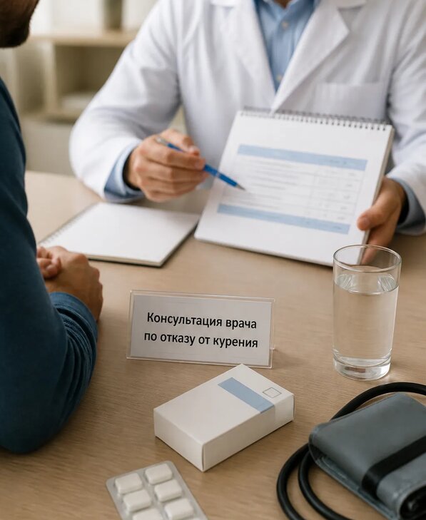 Консультация врача по отказу от курения для взрослых в Кинешме